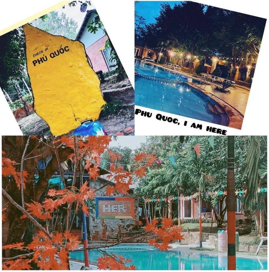 Her Bungalow Phu Quoc Bagian luar foto